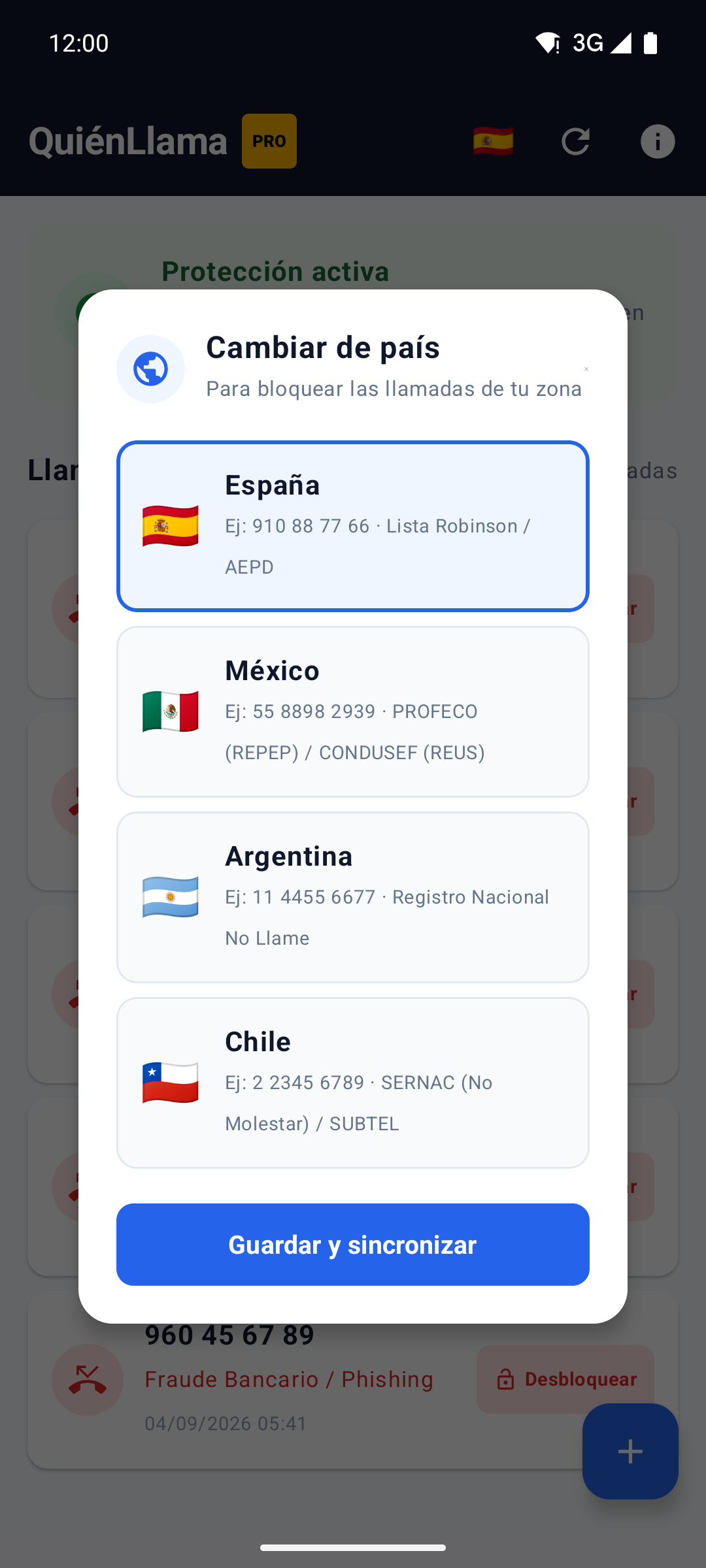 Cobertura internacional y de Argentina